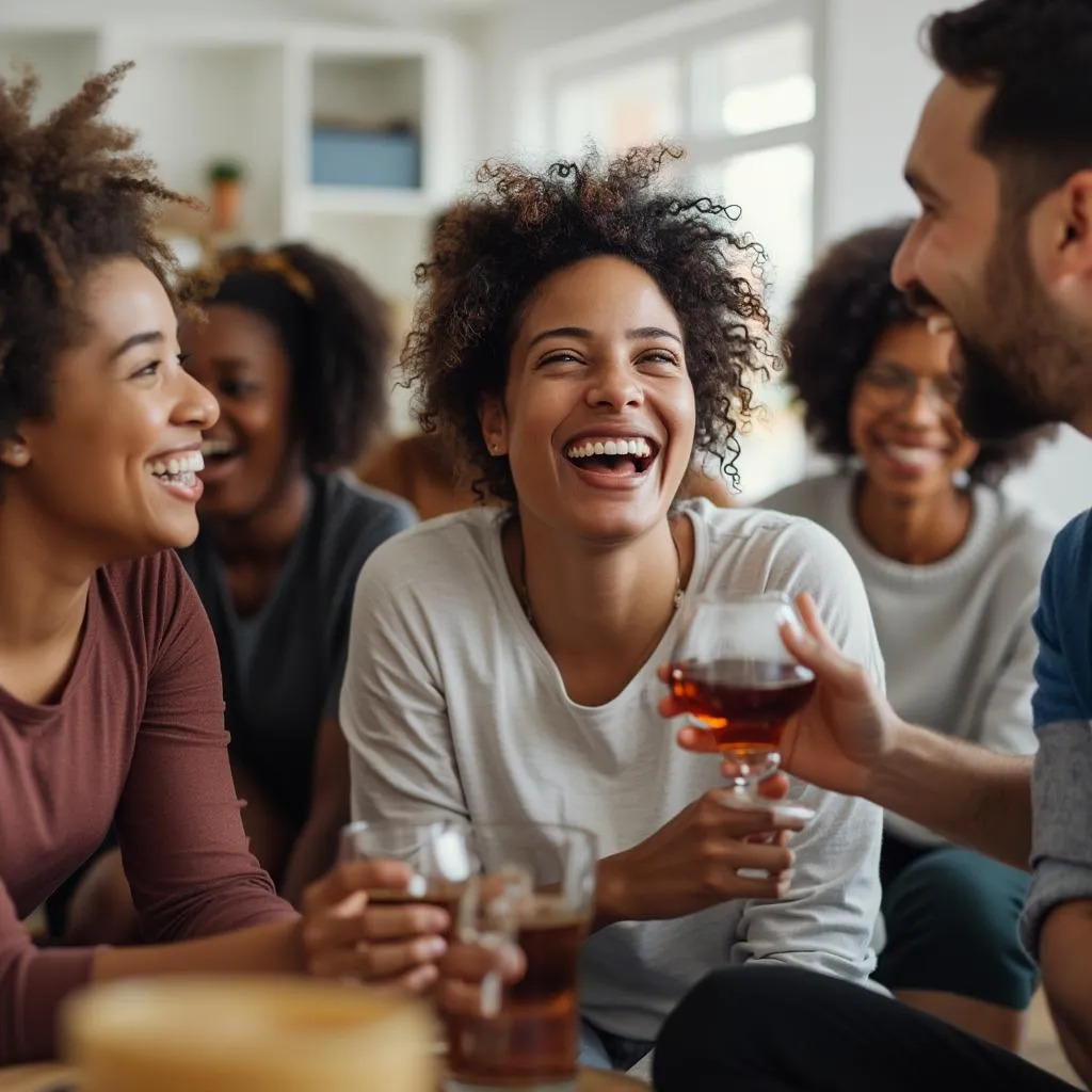 Personas de diversas culturas interactuando